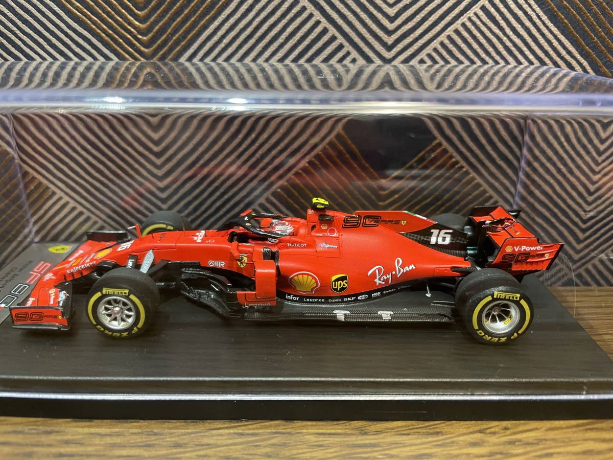 LooksMart 1/43 2019 ベルギーGP Ferrari(フェラーリ) SF90 C.LecLerc