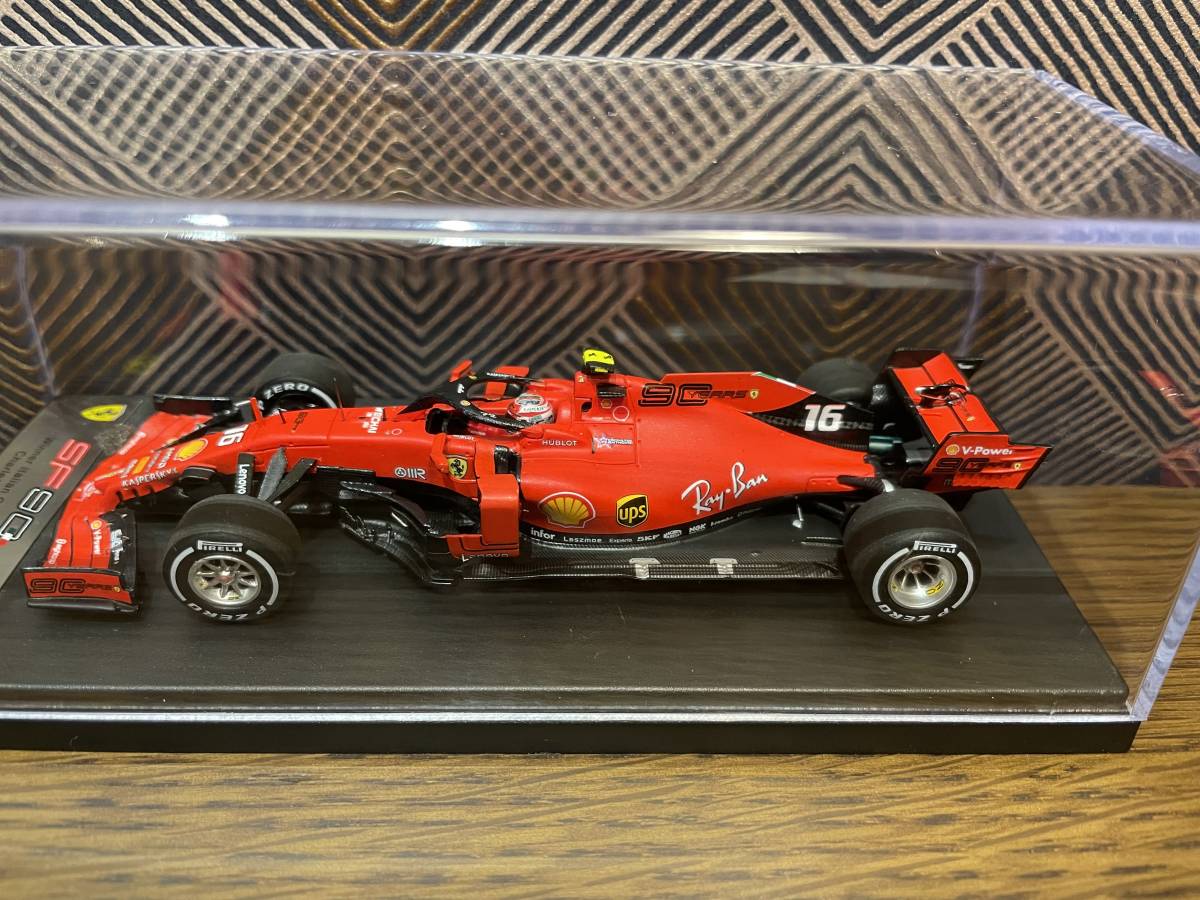 LooksMart 1/43 2019 イタリアGP Ferrari(フェラーリ) SF90 C.LecLerc