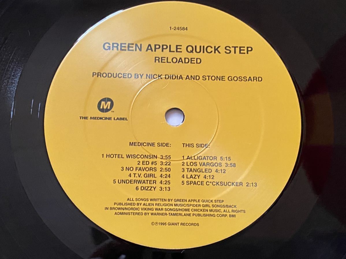 LP 稀少盤 Green Apple Quick Step Reloaded / 1-24584_画像5