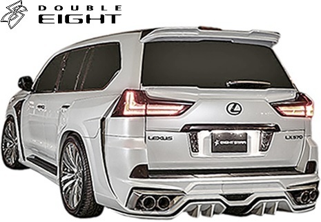 【M’s】レクサス 後期 LX570 (2015.09-) DOUBLE EIGHT EIGHT STAR フロントバンパースポイラー ／／ FRP 未塗装 ダブルエイト エアロ 外装_画像10