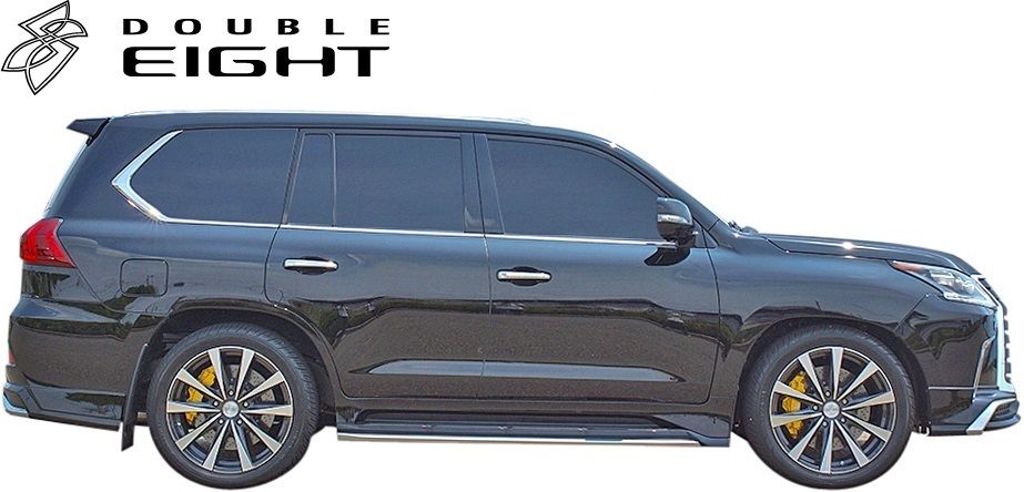 【M's】レクサス LX570 後期 (2015.09-) DOUBLE EIGHT フロントハーフスポイラー (LED) ダブルエイト FRP エアロパーツ 外装 社外 LEXUS LX_画像3