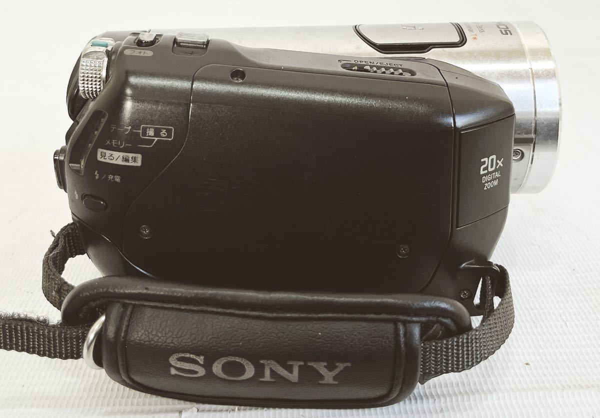 SONY ソニー HDR-HC7 デジタルHDビデオカメラレコーダー 本体のみ 動作未確認の為ジャンク _画像3