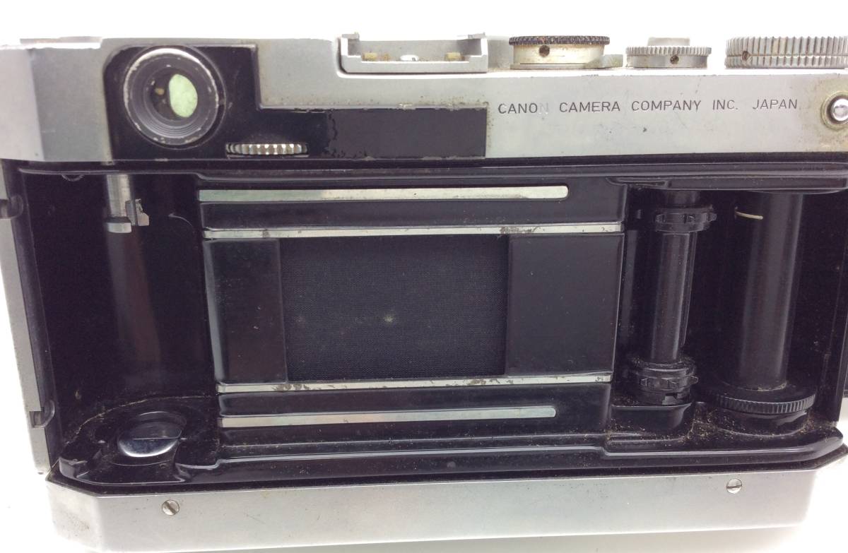 EE29◇〈動作/精度未確認〉Canon キャノン MODEL VT フィルムカメラ / CANON LENS 50mm 1:1.8 レンズ / ジャンク品 ◇ _画像8