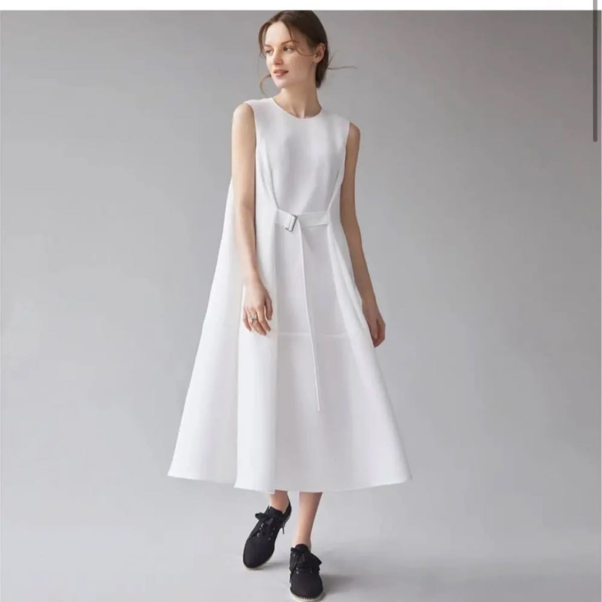 アディアム フォクシー ワンピース ベルティッド パラシュート ドレス