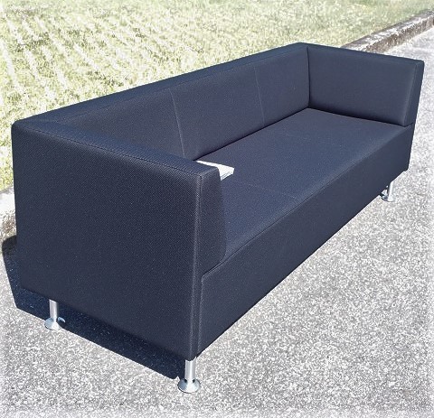  новый товар не использовался товар стул для лобби стул ito-kiLF 3 -местный обе локти есть диван обычная цена :27 десять тысяч иен чёрный черный 