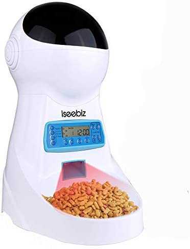 自動給餌器 猫 犬 タイマー 10秒録音 自動餌やり機 えさやり 自動給餌機 オートフィーダ コードカバー付き 2WAY給電 3.5L