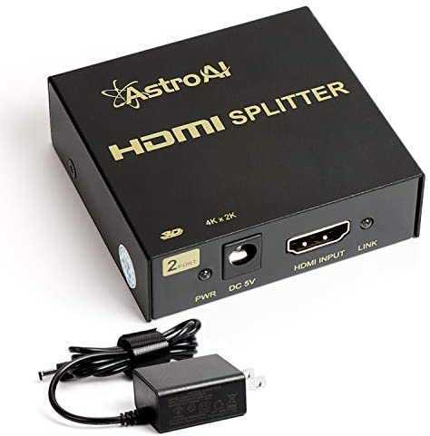 HDMI distributor HDMI splitter HDMI same time output 1 input 2 output adaptor PSE certification same time output 4K 3D HDCP Ver 1.4 Nintendo Switch PS4