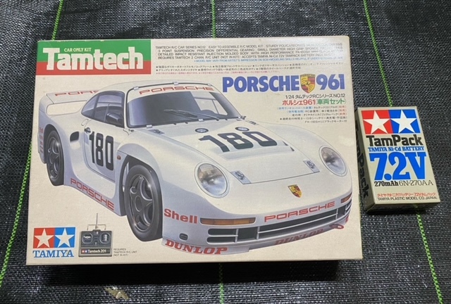 TS-069 タミヤ1/24タムテックポルシェ961車両セット一部組立済み