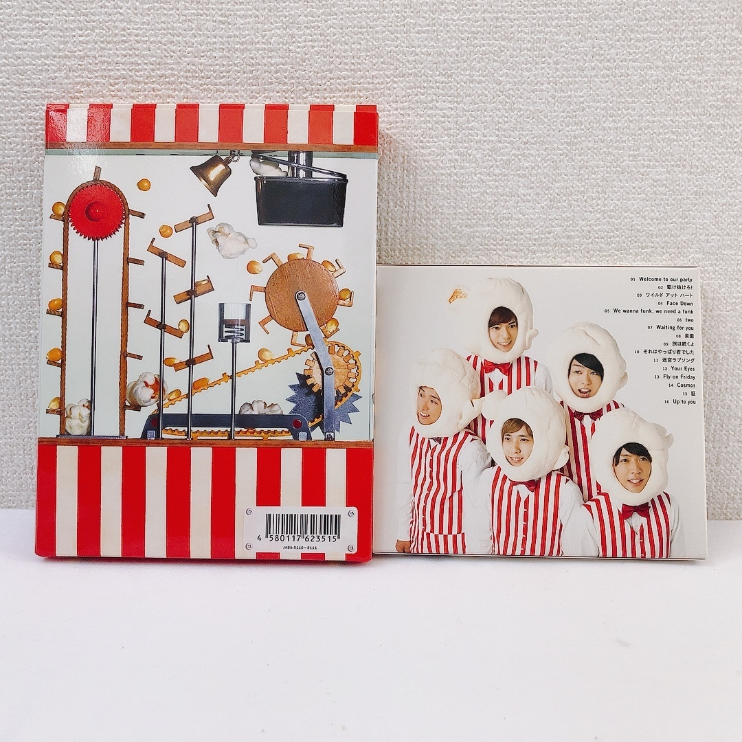 ■　嵐　ARASHI　LIVE　TOUR　Popcorn　2-DISC　DVD　/　CD　2枚セット　中古 ★_画像2