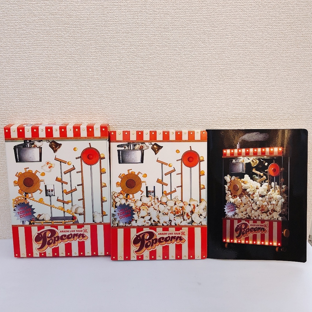 ■　嵐　ARASHI　LIVE　TOUR　Popcorn　2-DISC　DVD　/　CD　2枚セット　中古 ★_画像3