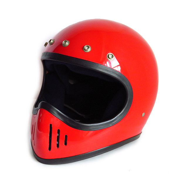 SHOEI Shoei Honda XL-2 старый машина Vintage off-road шлем L размер красный *