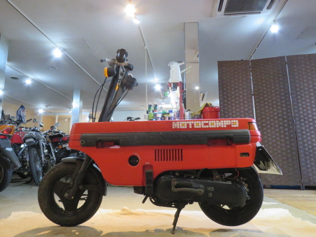 □HONDA MOTOCOMPO AB12 ホンダ モトコンポ 50cc レッド 実動! 原付 原チャリ スクーター バイク 札幌発 ★_画像2