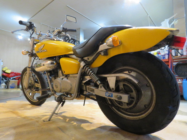 □ HONDA MAGNA FIFTY 50 AC13 ホンダ マグナ フィフティ 50 50cc 15451km 希少 イエロー 実動! 自賠R5.8 バイク 札幌発 ★の画像5