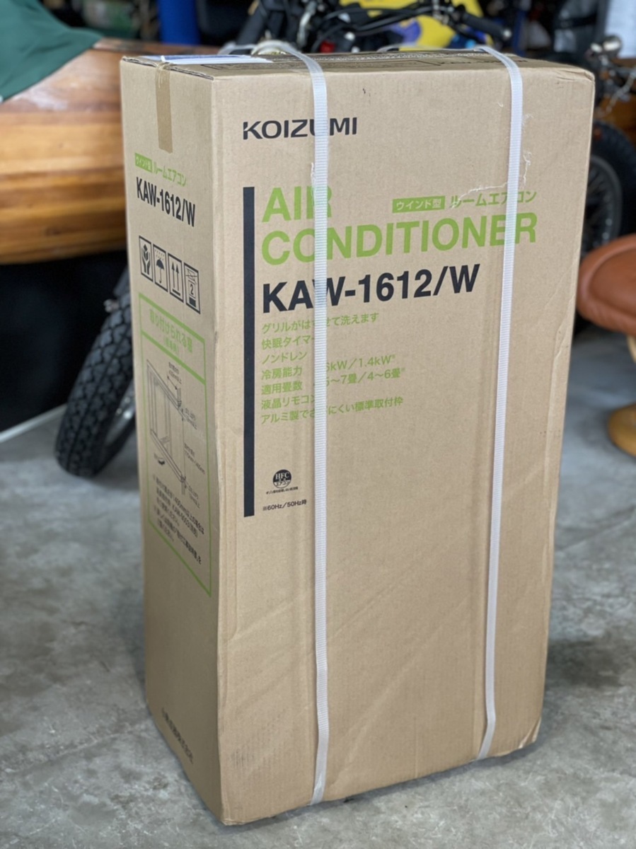 □ 新品! 未開封! KOIZUMI コイズミ 小泉成器 冷房除湿専用窓用