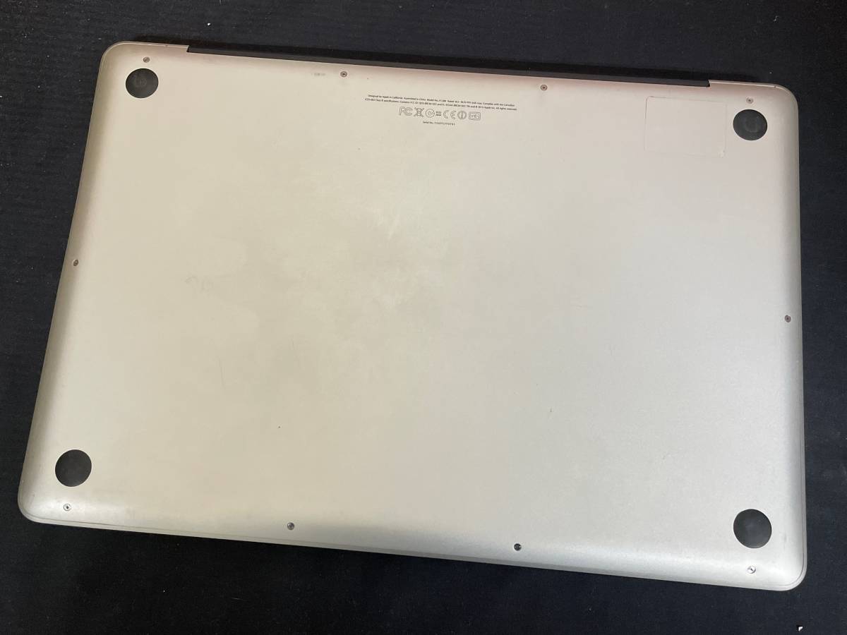 MacBook Pro 2011 15インチ(A1286)[Core i7 2720QM 2.2GHz/RAM:8GB/HDD