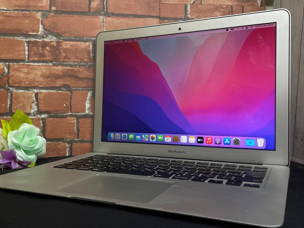 良品♪】MacBook Air 2017(A1466)[Core i5(5350U)1.8Ghz/RAM:8GB/SSD