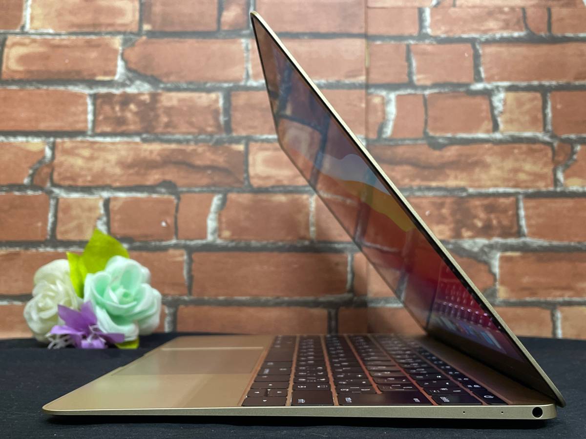 美品♪】MacBook Retina A1534 2015[Core M 5Y71 1.2GHz/RAM:8GB/SSD