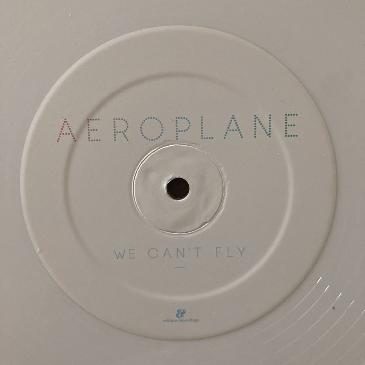 Aeroplane We Can't Fly/12/レコード