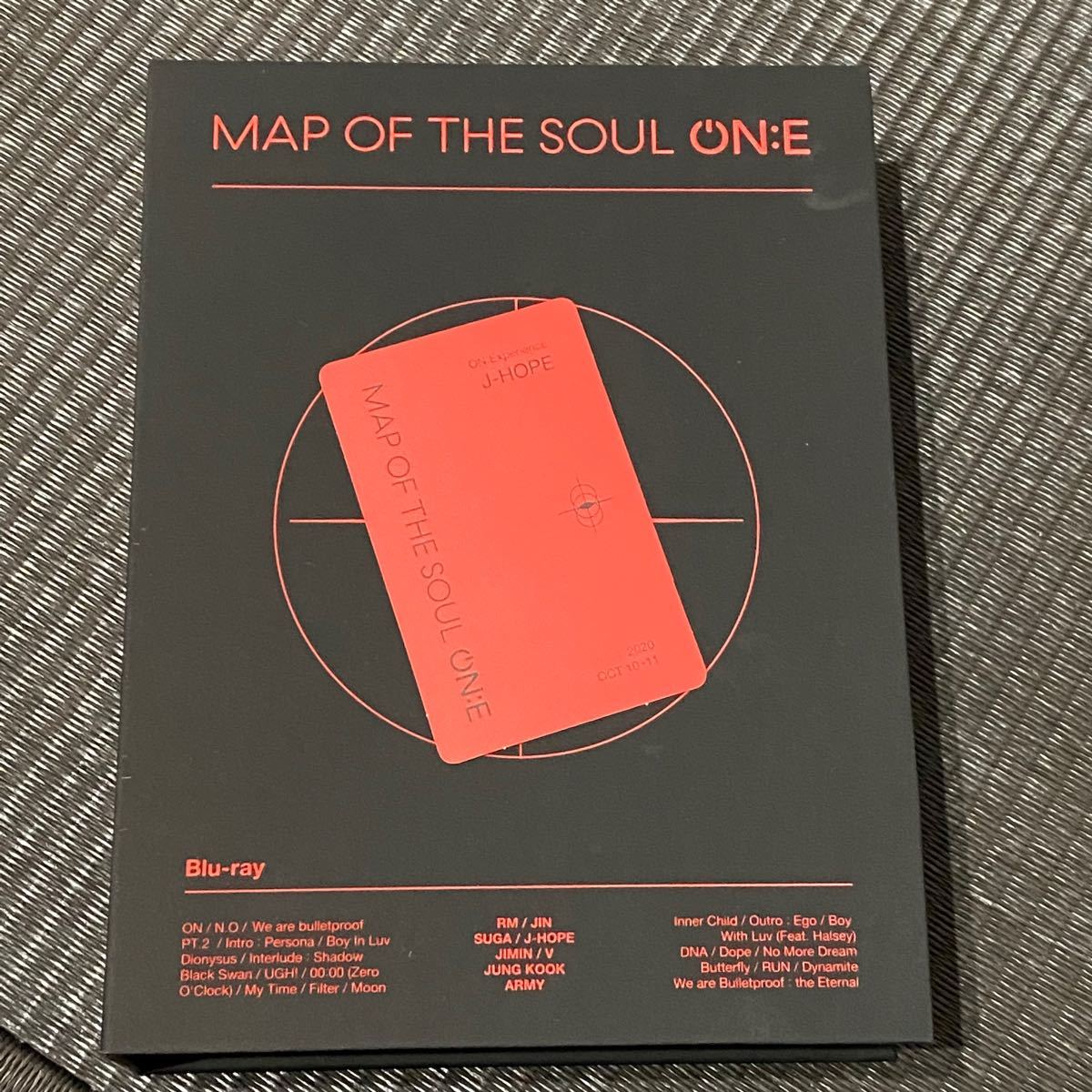 BTS map of the soul on:e Blu-ray ホソク トレカ 抜け無し