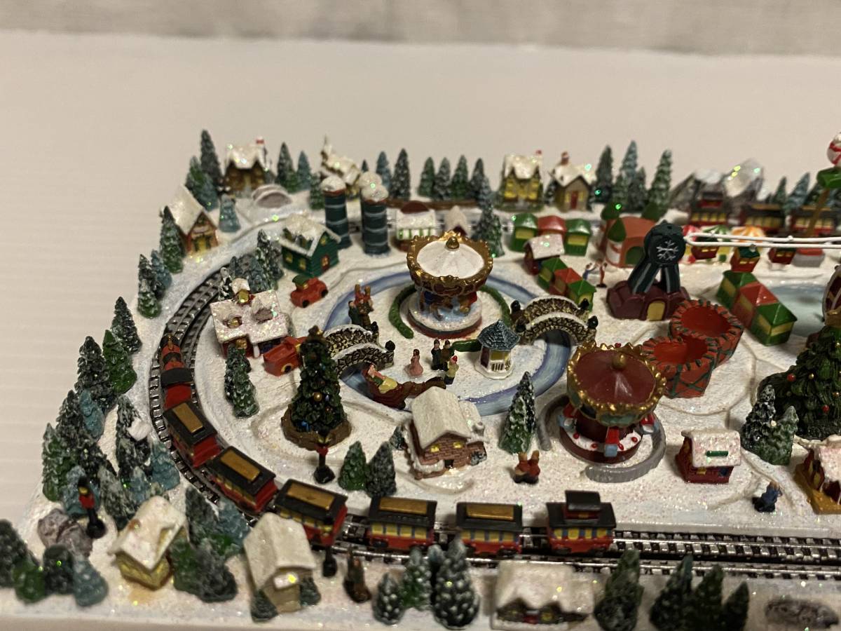 ☆激レア☆ トーマスキンケード　クリスマスカーニバル　ライトアップ　クリスマス　雪化粧　ジオラマ　電飾　アメリカ限定_画像5