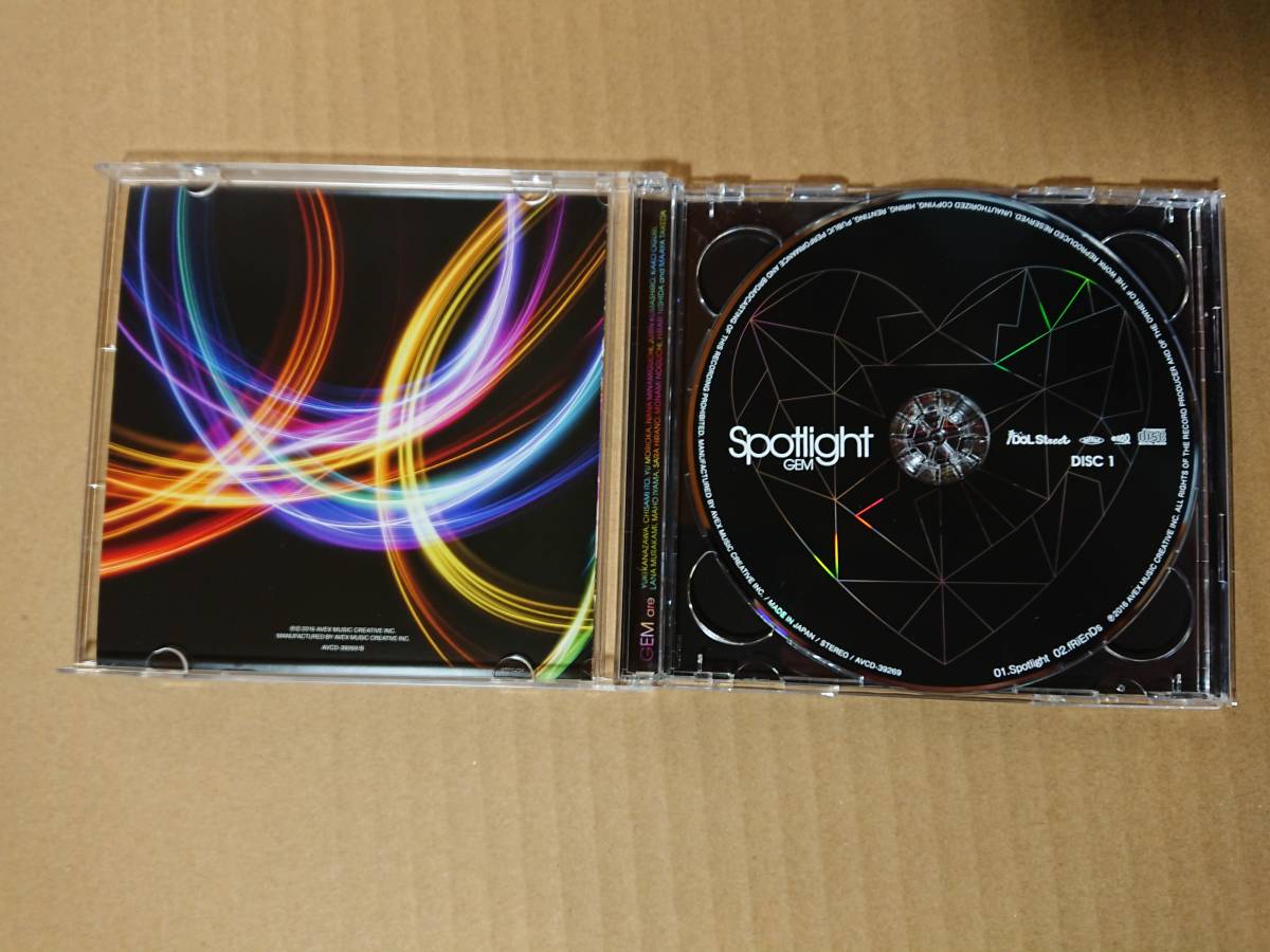 GEM 「Spotlight CD＋Blu-ray盤」 CD 2枚組品 帯付き_画像2