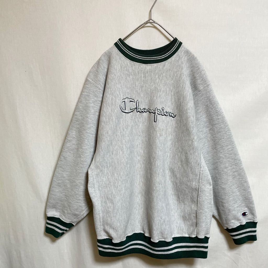 90s ヴィンテージ チャンピオン スウェット 2トーン ツートン