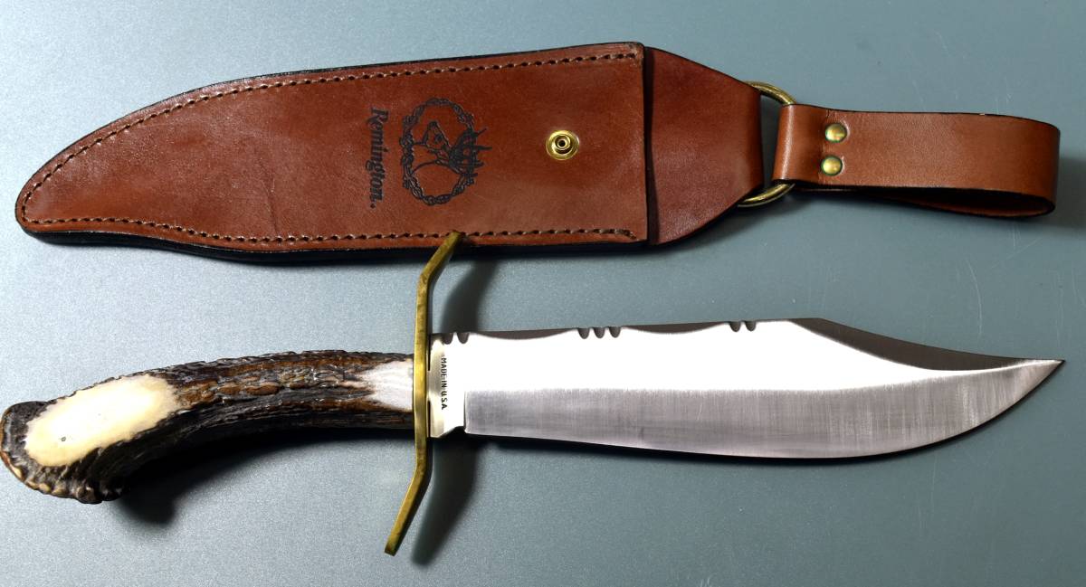 VINTAGE REMINGTON CRAWN STAG BOWIE NIFE,USA,限定品セリアル VINTAGE REMINGTON CRAWN STAG BOWIE NIFE,USA,限定品セリアル