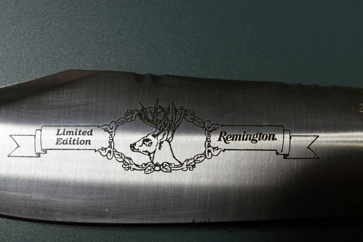 VINTAGE REMINGTON CRAWN STAG BOWIE NIFE,USA,限定品セリアル VINTAGE REMINGTON CRAWN STAG BOWIE NIFE,USA,限定品セリアル