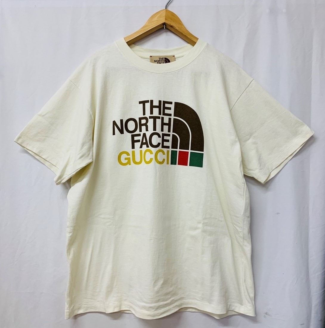 GUCCI×THE NORTHFACE グッチ ノースフェイス コラボ Tシャツ Sサイズ 
