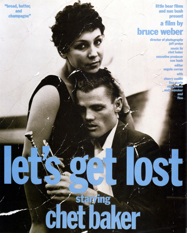 RARE！ LETS GET LOST 3 (CHET BAKER)チェットベーカー/ミニフィルムポスタープリント 英国製 20.3X25.3 05/1_8_画像2