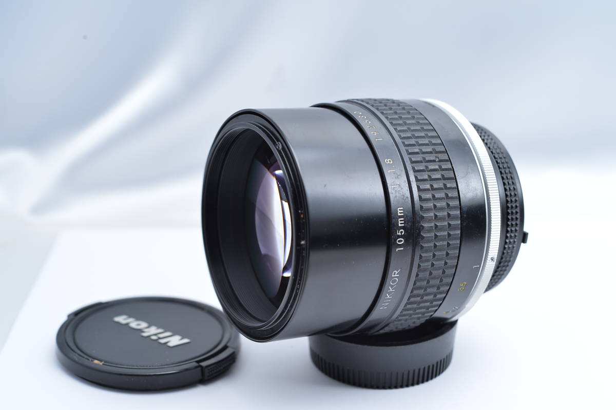 9998 NIKON NIKKOR 105mm F1.8 AI-S ニコン ニッコールレンズ www.lram