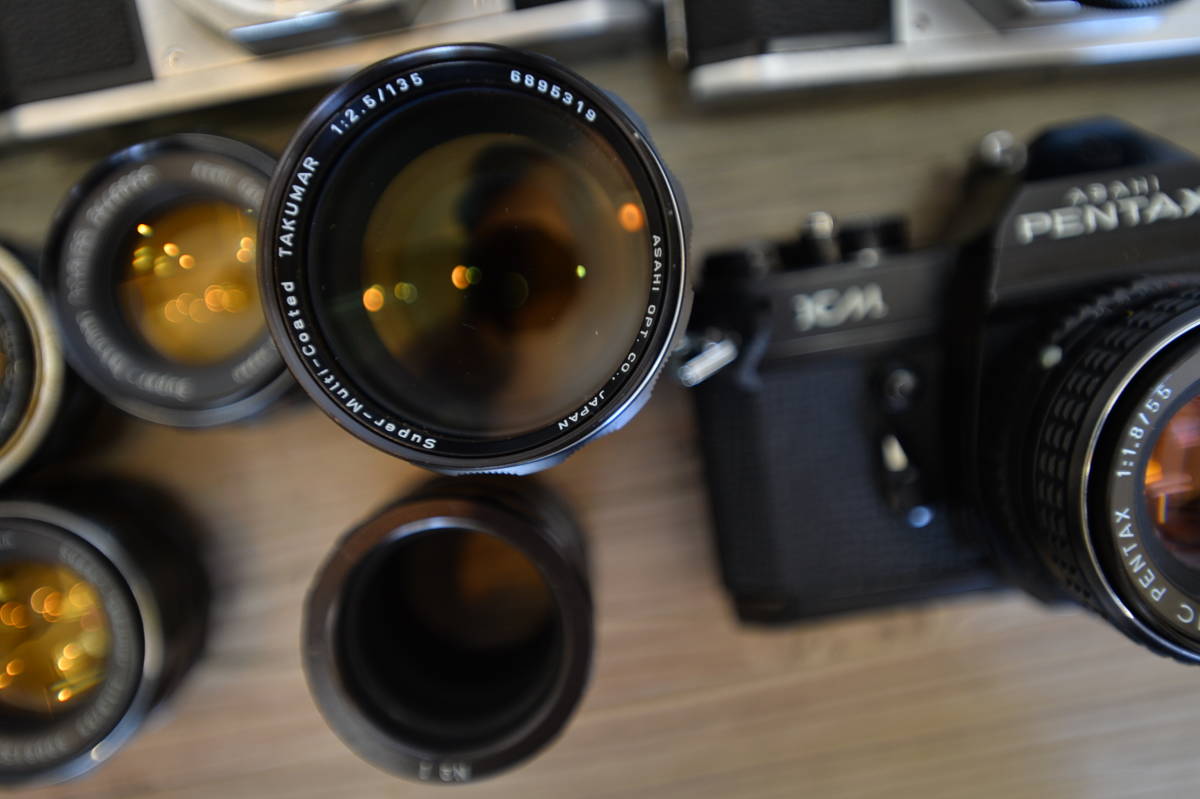 ⑦ ペンタックス 一眼レフフィルムカメラまとめ Takumar 55mm F1.8