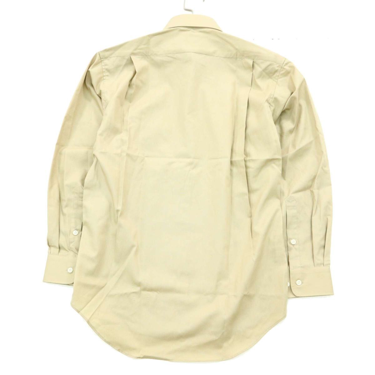 【新品 未使用】 2001 D'URBAN ダーバン 通年 形態安定加工★ 長袖 シャツ ワイシャツ Sz.37-M　メンズ ビジネス 日本製　A2T04259_4#C_画像2