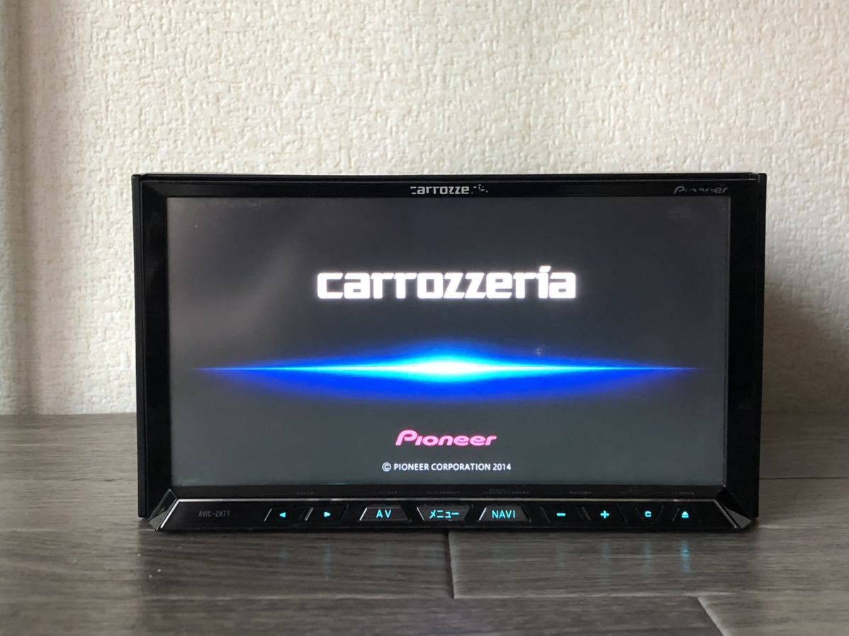 カロッツェリア 【AVIC-ZH77】HDDナビ 【TV,DISC,MSV,SD,Bluetooth
