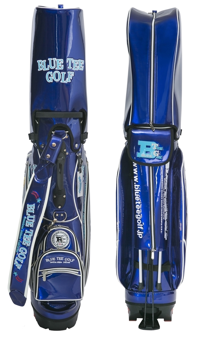 ☆ST3ブルーティーゴルフ 【カラー：ネイビー】STスタンドキャディーバッグ CB-012 BLUE TEE GOLF California