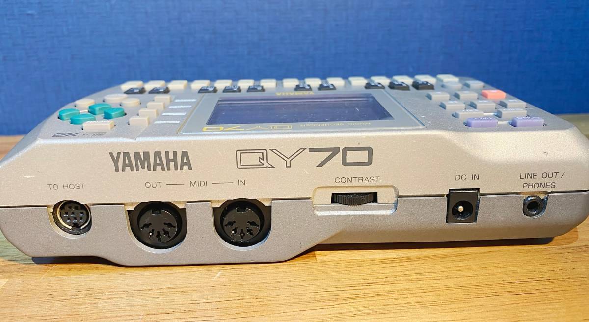 1円スタート!YAMAHA QY-70 MIDIシーケンサー ワークステーション 名機