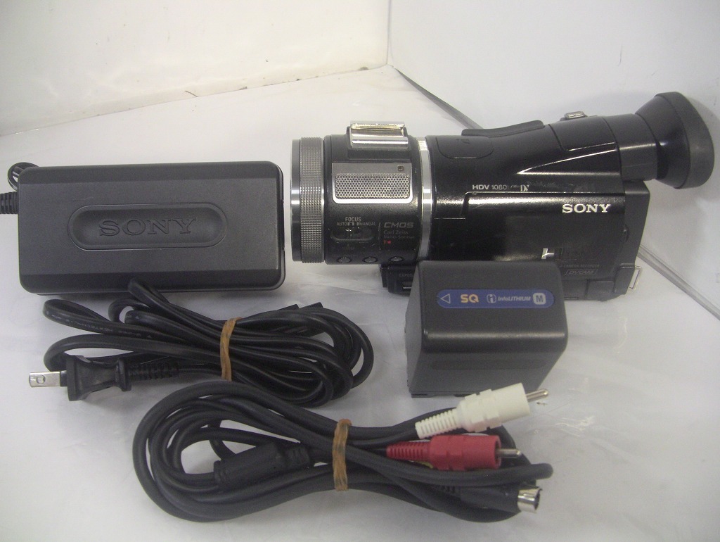 MiniDVテープ再生できます！【動作確認済み】 SONY HDVビデオカメラ