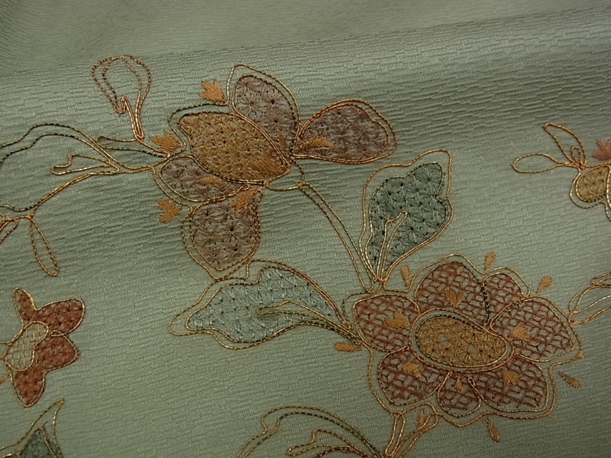総刺繍 枝花文 金糸 ますいわ屋 未使用 訪問着 www.acimirandela.pt