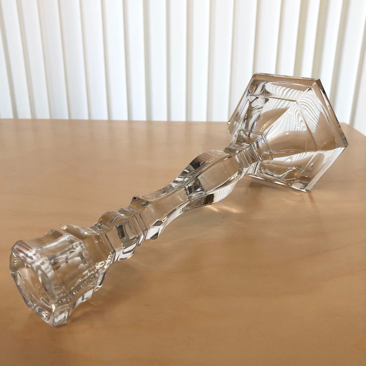 美品 送料込み】ティファニー クリスタル キャンドルホルダー elc.or.jp