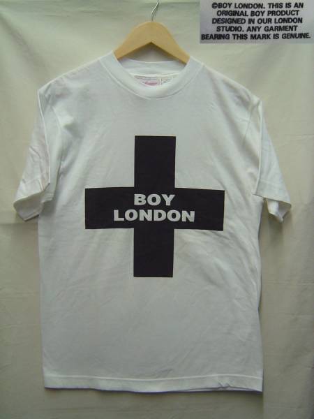 ★希少レアBOY LONDONボーイロンドンTシャツUSA製セディショナリーズ ビンテージ クロス_画像1