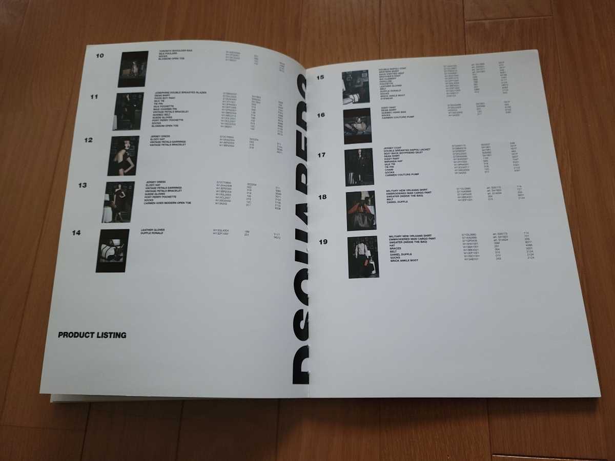 ディースクエアード DSQUARED2 カタログ 冊子 パンフレット コレクション ブック 本
