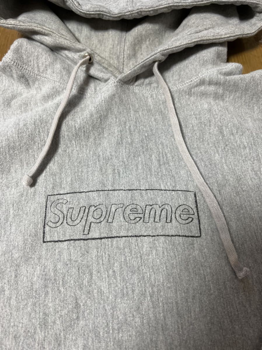 手数料安い手数料安いsupreme KAWS Chalk Logo Hooded L 新品 黒box