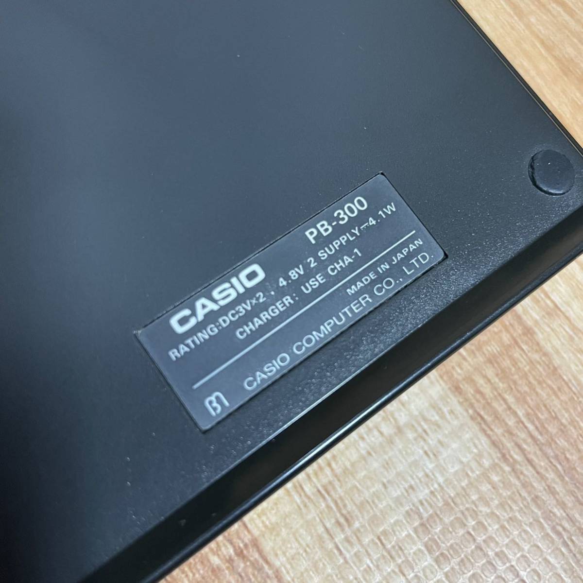 CASIO　カシオ　PB-300 ポケットコンピューター　PERSONAL COMPUTER　現状渡し　ジャンク品_画像4
