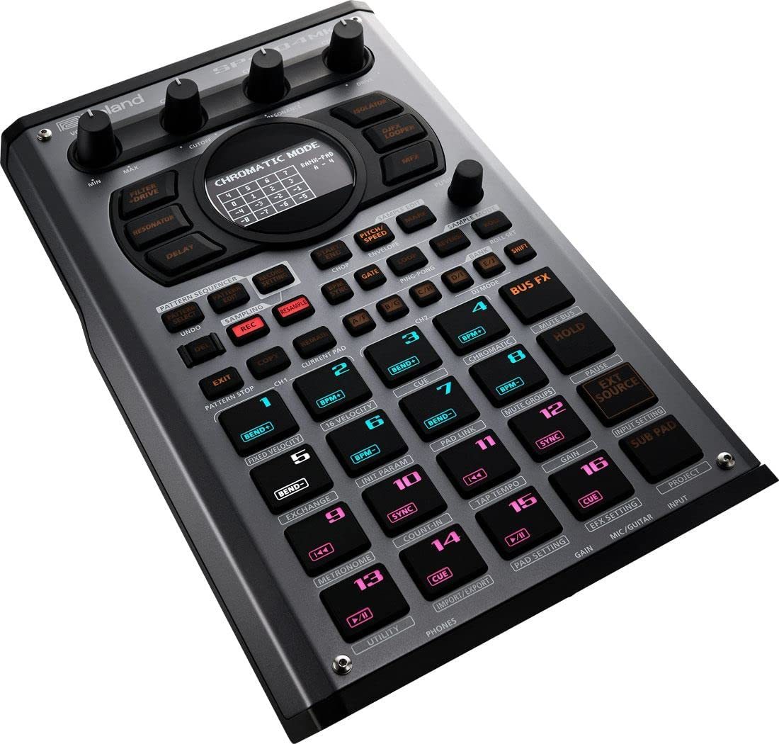 最高位に位置する ROLAND SP-404 MK II サンプラー 素早く作成 表現力