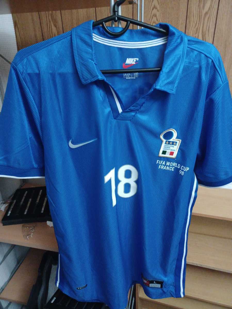 WC 1998 イタリア代表 (H) ユニフォーム ロベルト・バッジョ
