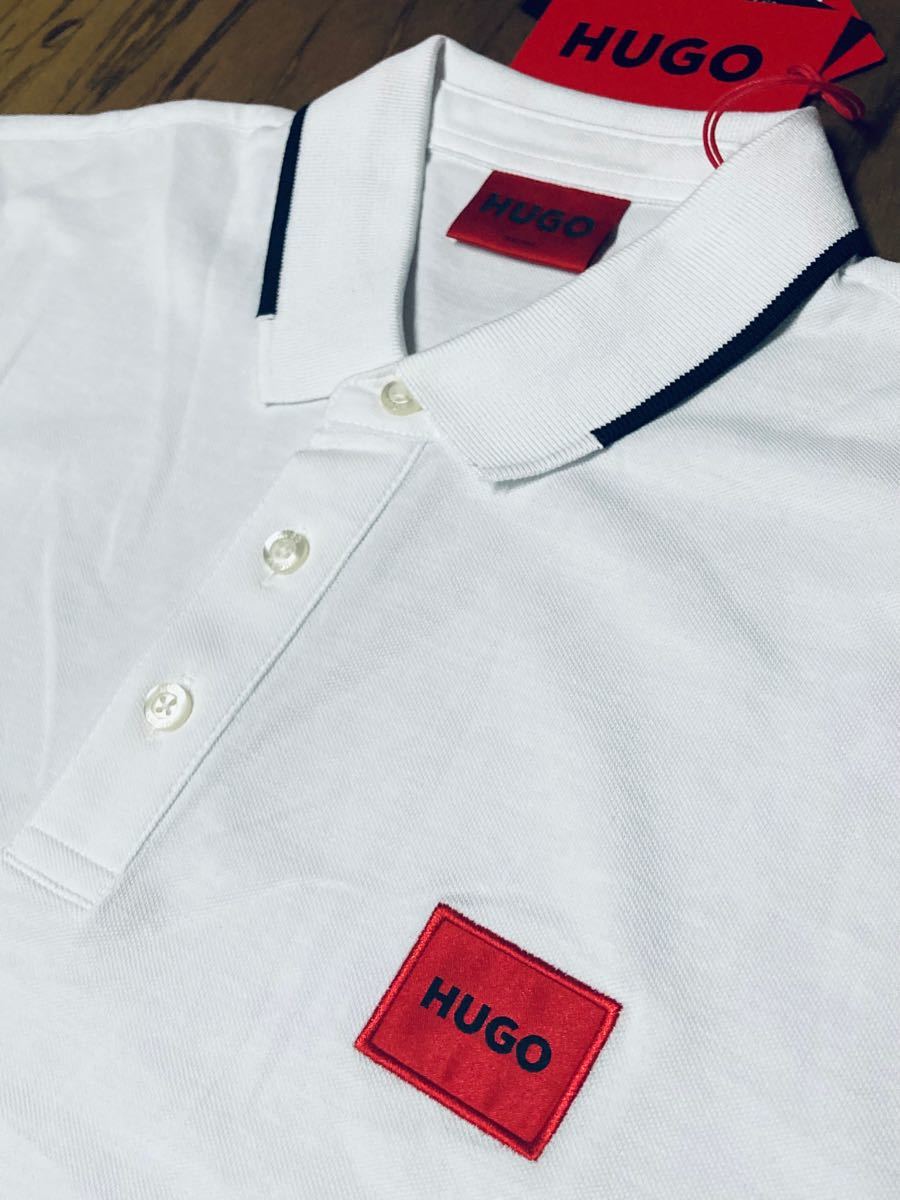 ヒューゴボス 新品未使用 Mサイズ ポロシャツ ポロ シャツ POLO ゴルフ