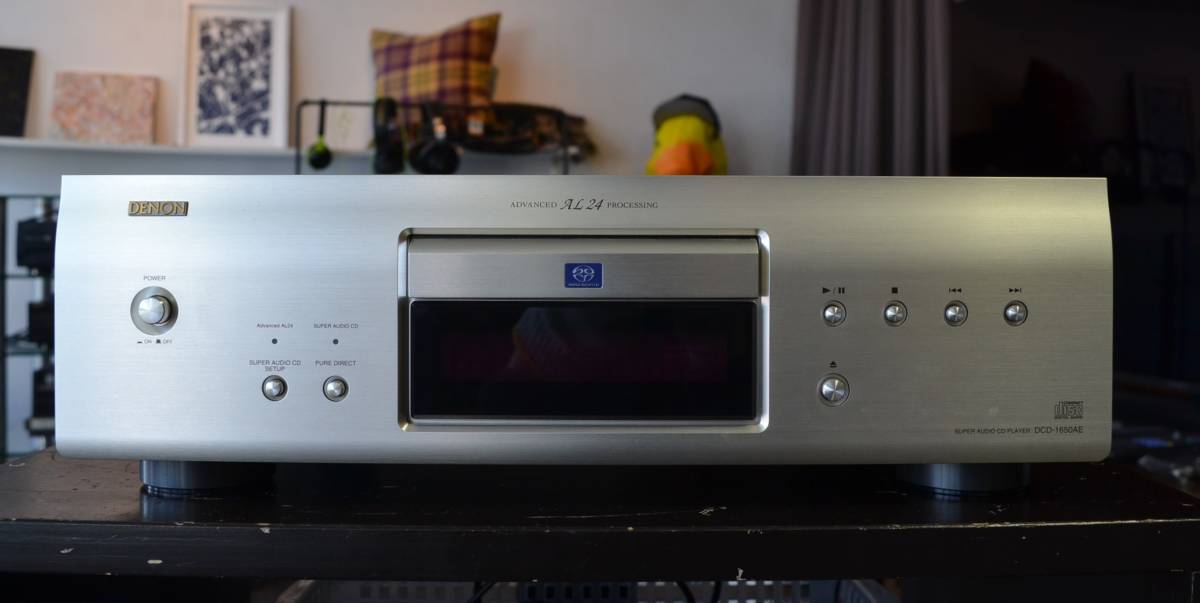 ジャンク品 DENON デノン CDプレーヤー DCD-1650AE リモコン付き www