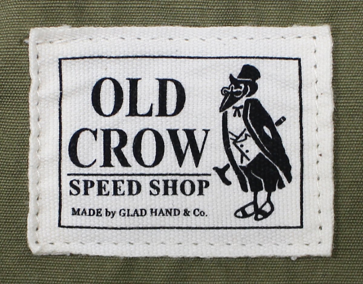 OLD CROW (オールドクロウ) OLD ROD M - JACKET / オールドロッド ミリタリージャケット OC-20-SS-04 未使用品 カーキ size XL_画像8