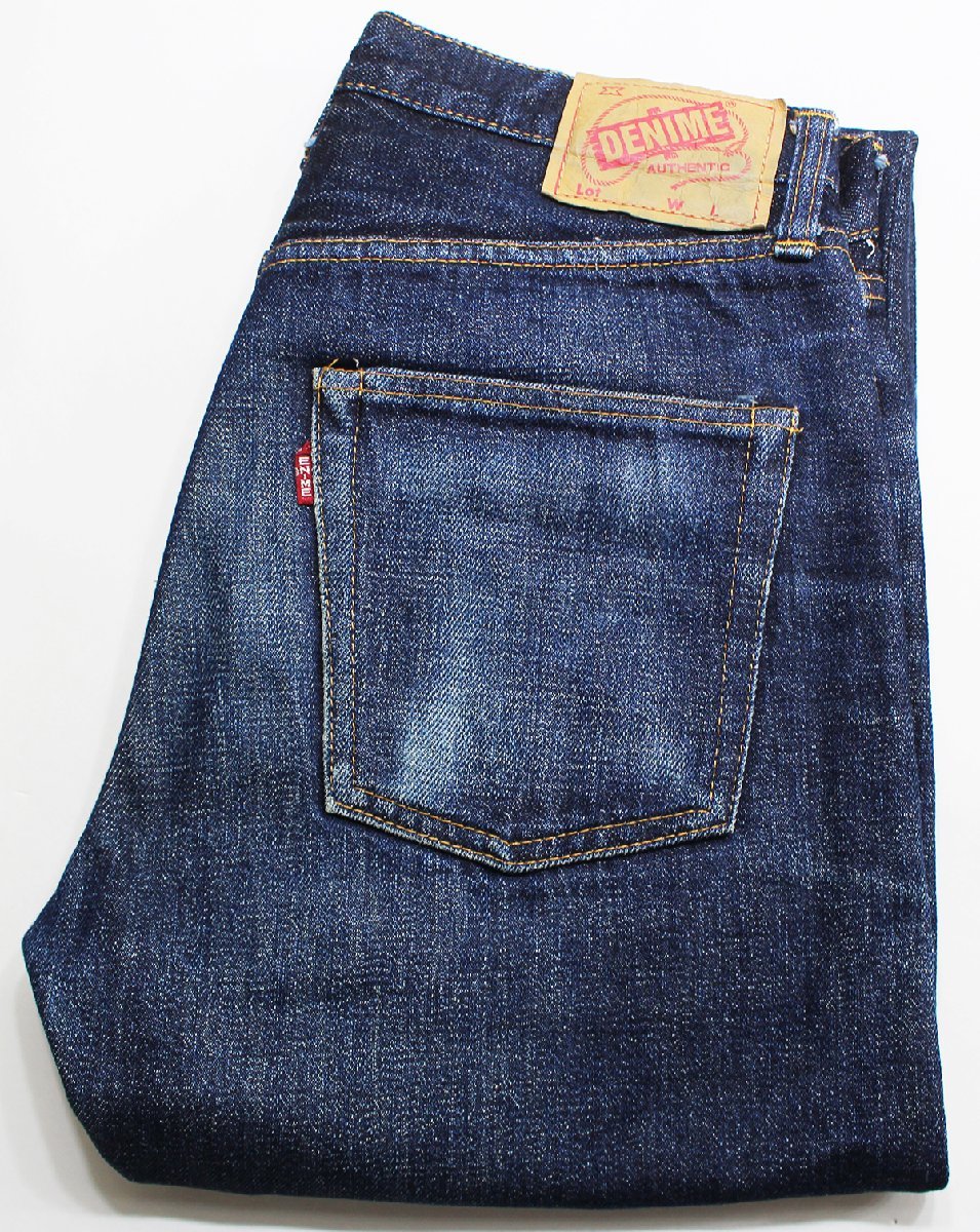 DENIME ( старый Denime ) BIG E распорка джинсы название компании надпись нет w31 / Denim брюки /olizonti