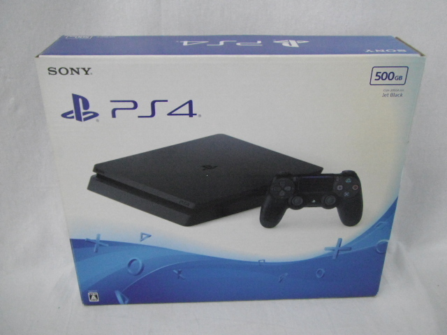 4-2〔ジャンク 〕SONY PlayStation4 500GB ブラック CUH-2000A 本体 - 0